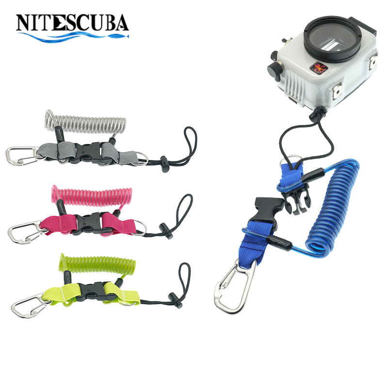 Camera Wrist Strap - Scuba Diving 316 Anti-perso Spirale Molla