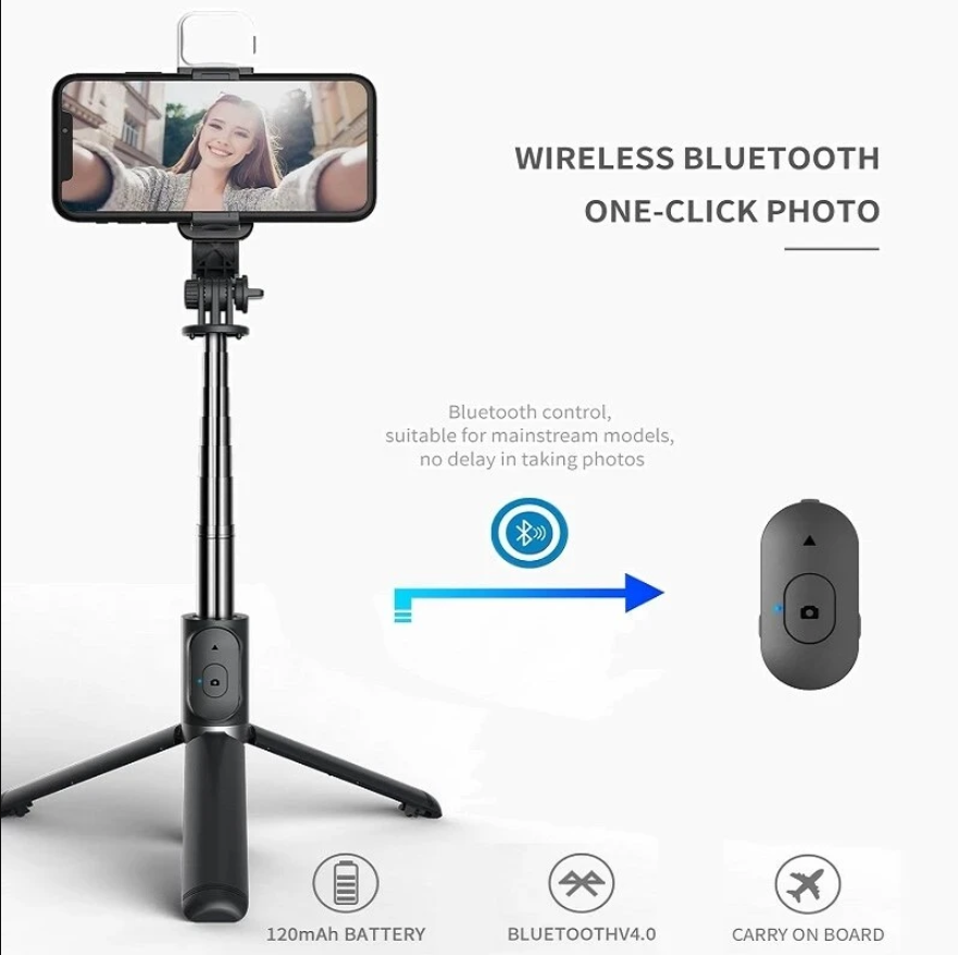 Photography Basics - Treppiede per Selfie Stick con Telecomando
