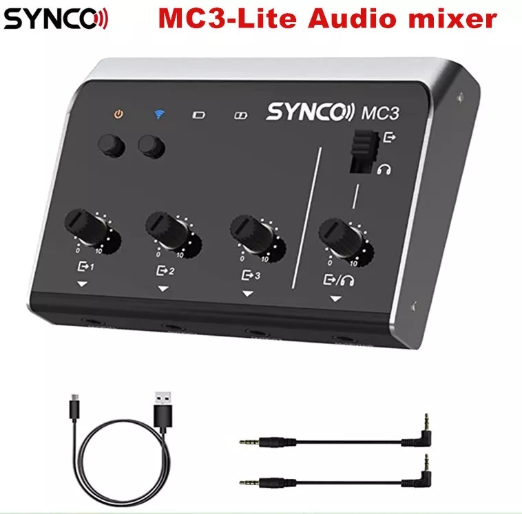 Synco MC3 Lite Mixer audio Acc - Photography Videos Free recensione e prezzo