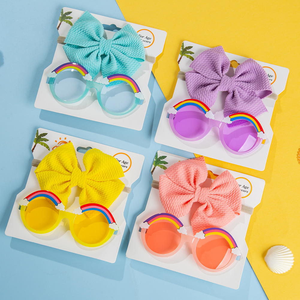 2 pz/set Rainbow Baby occhiali - Photography Cheat Sheet recensione e prezzo