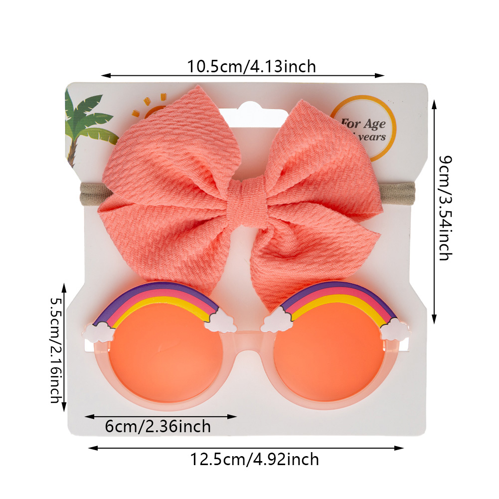 2 pz/set Rainbow Baby occhiali - Photography Cheat Sheet recensione e prezzo
