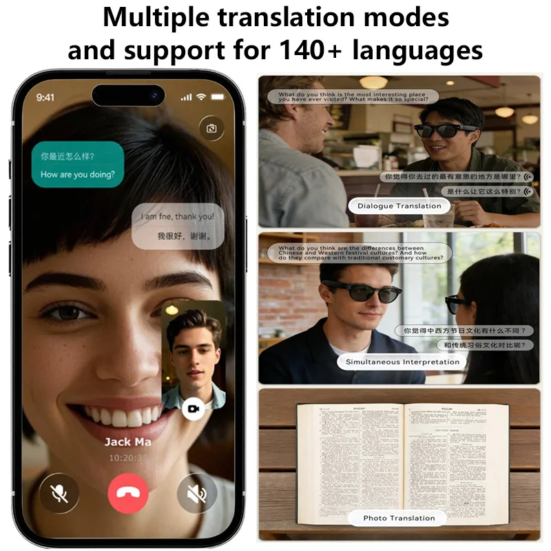 Nuovi Occhiali Intelligenti AI - Photography Videos Free recensione e prezzo