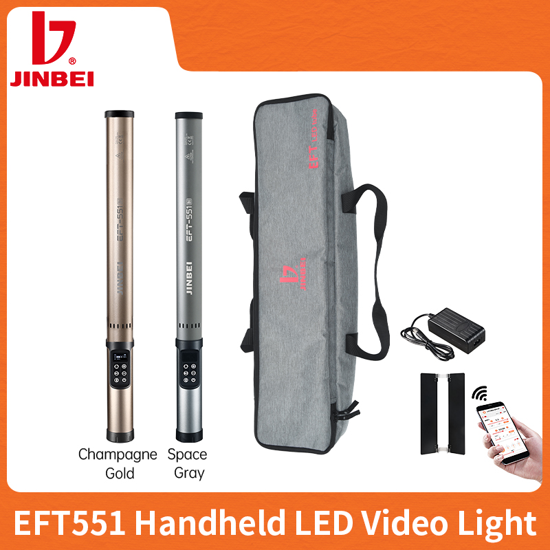 JINBEI EFT551 2700k-7500k Luce - Photography Videos Free recensione e prezzo